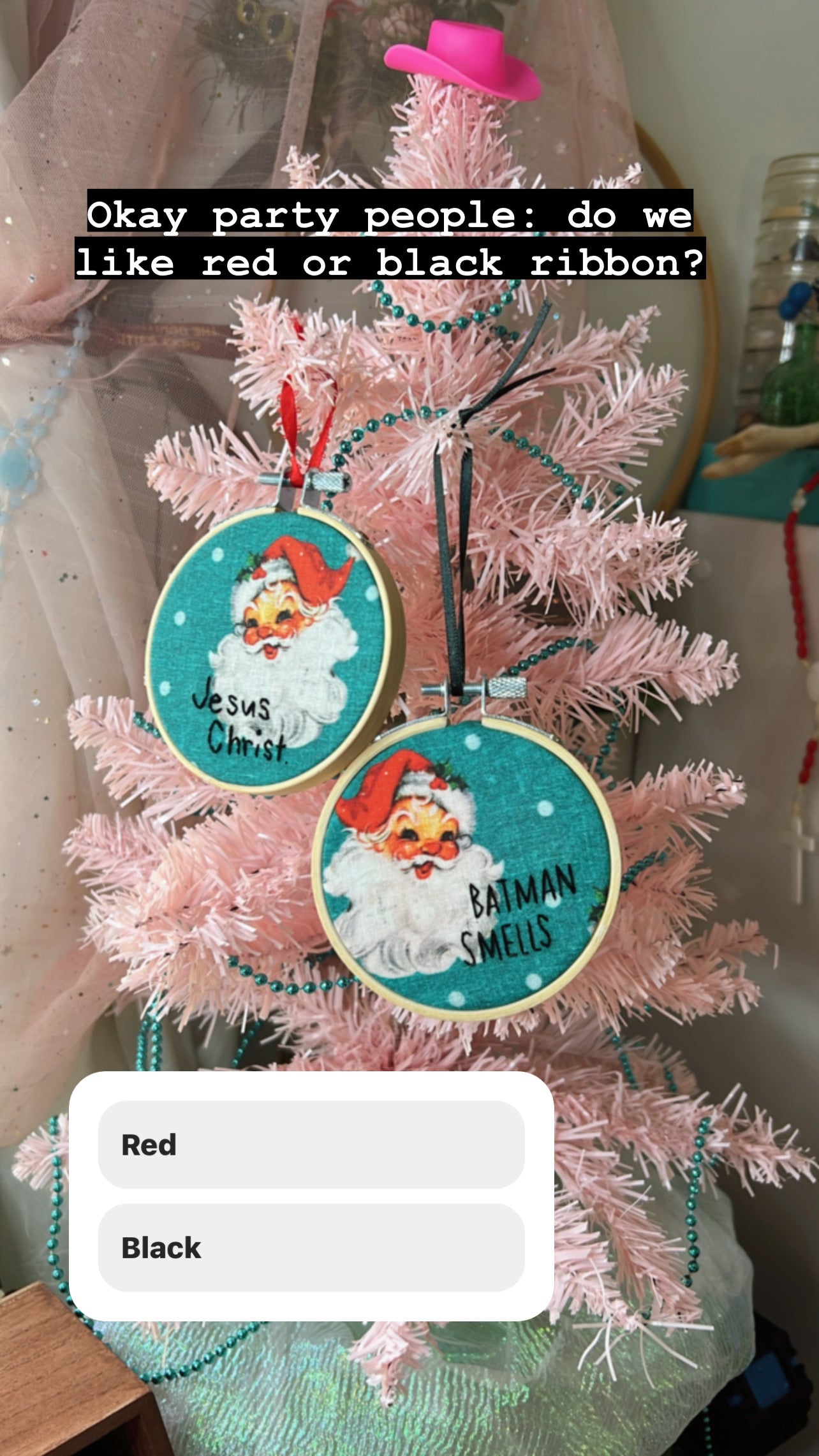 Bad Santa Embroidery - Video Guide