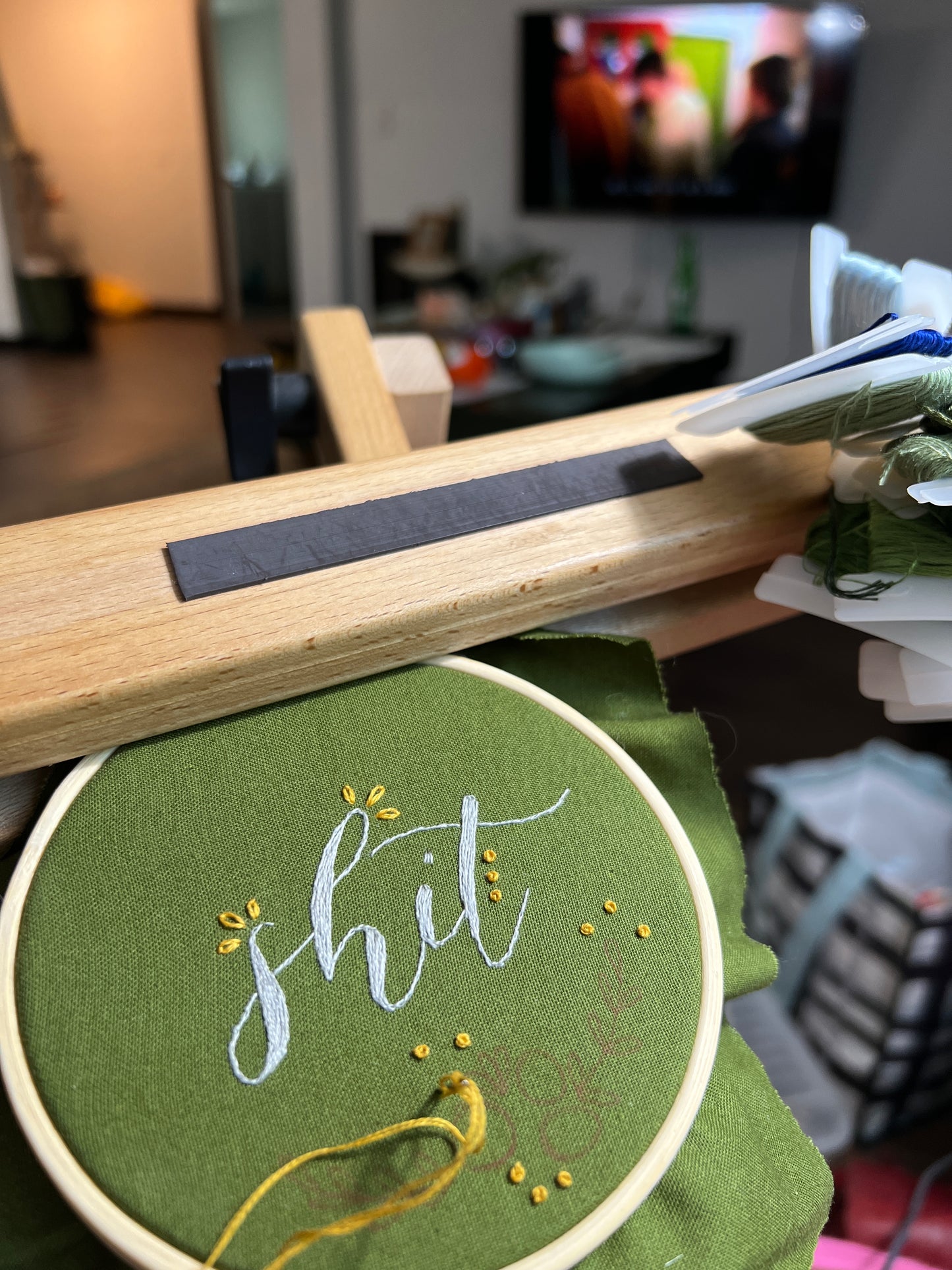 Curse Word Embroidery - Video Guide