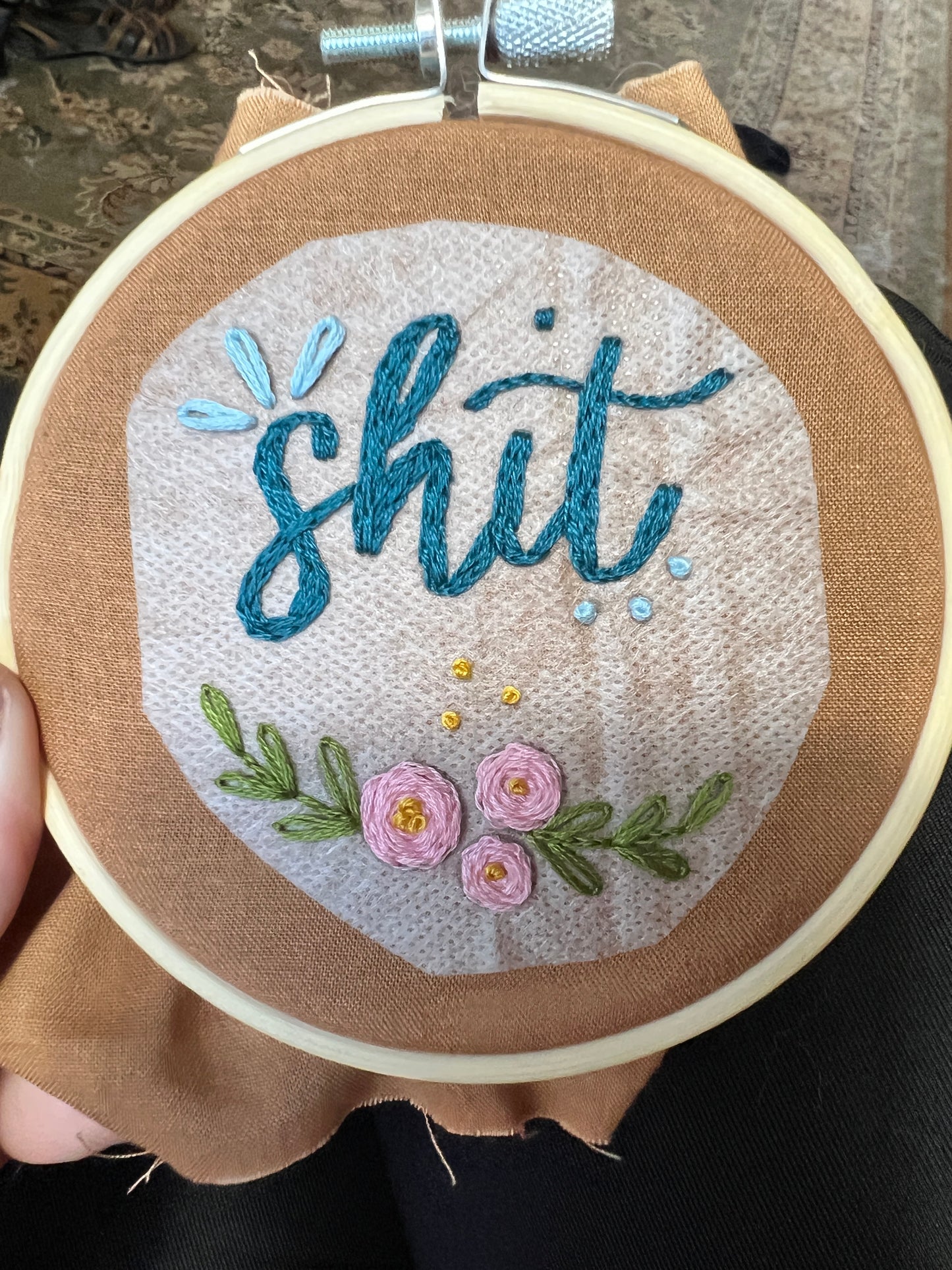 Curse Word Embroidery - Video Guide