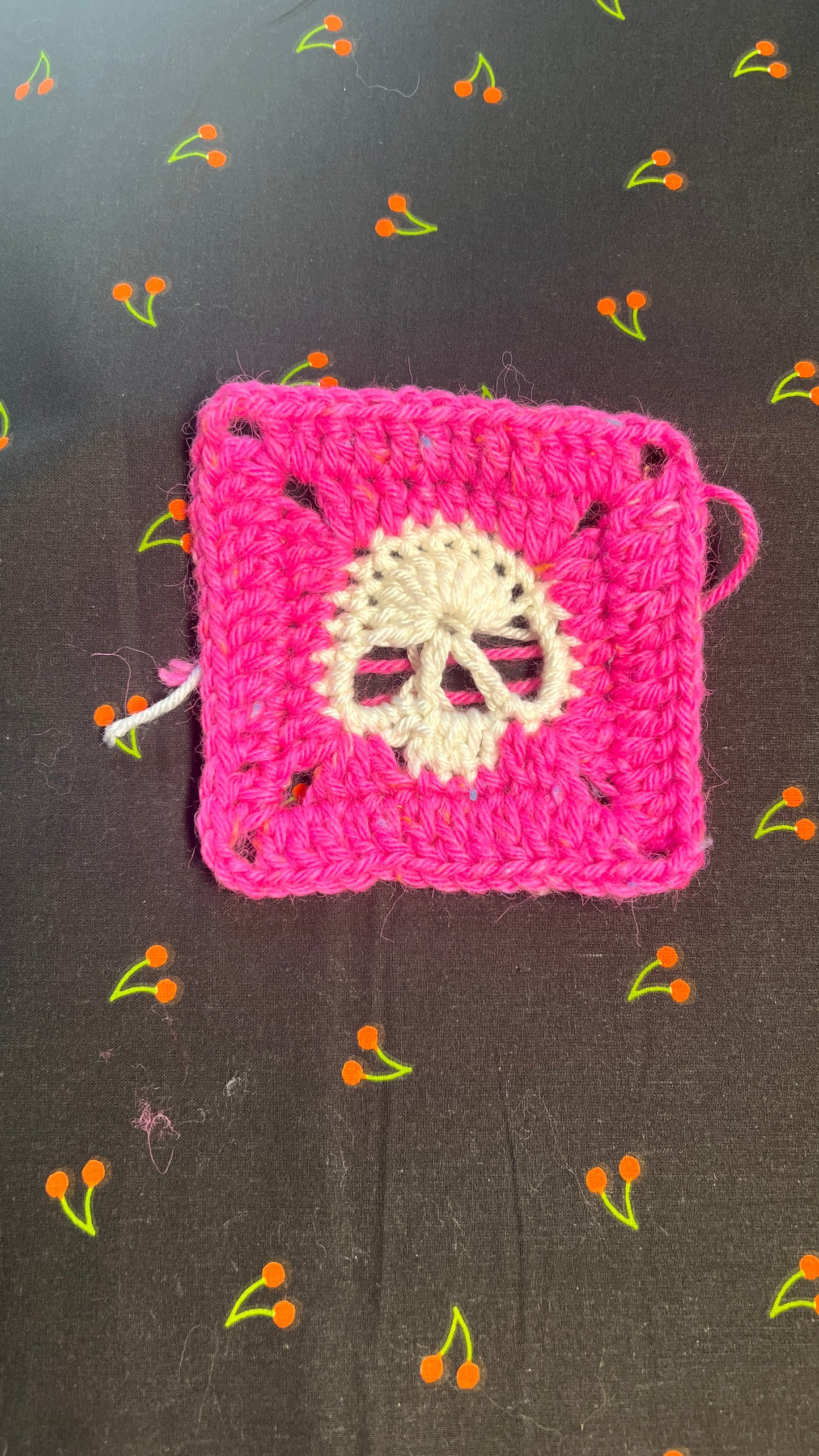 Granny Square Skull Crochet Class