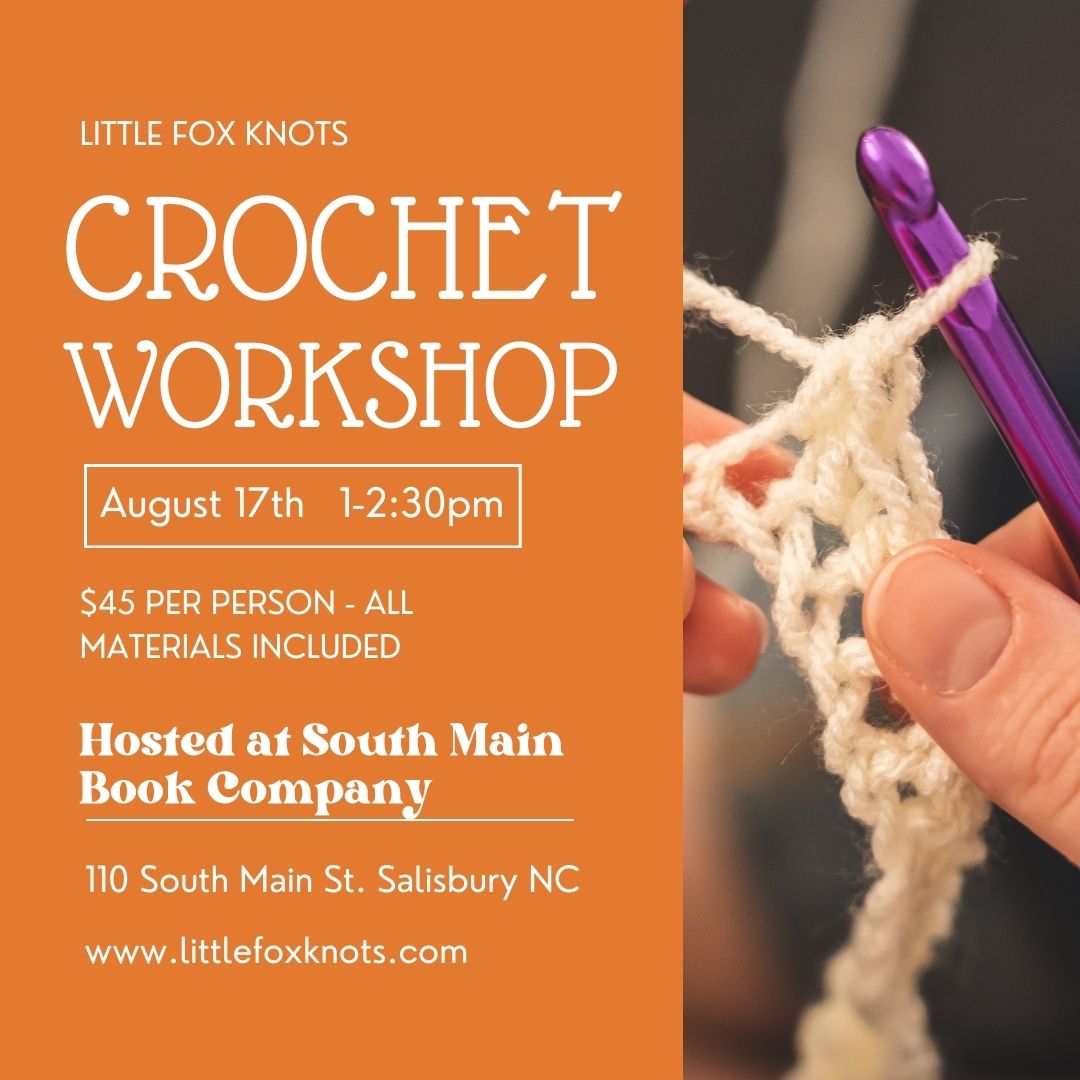 INTRO TO CROCHET - 8/17/25
