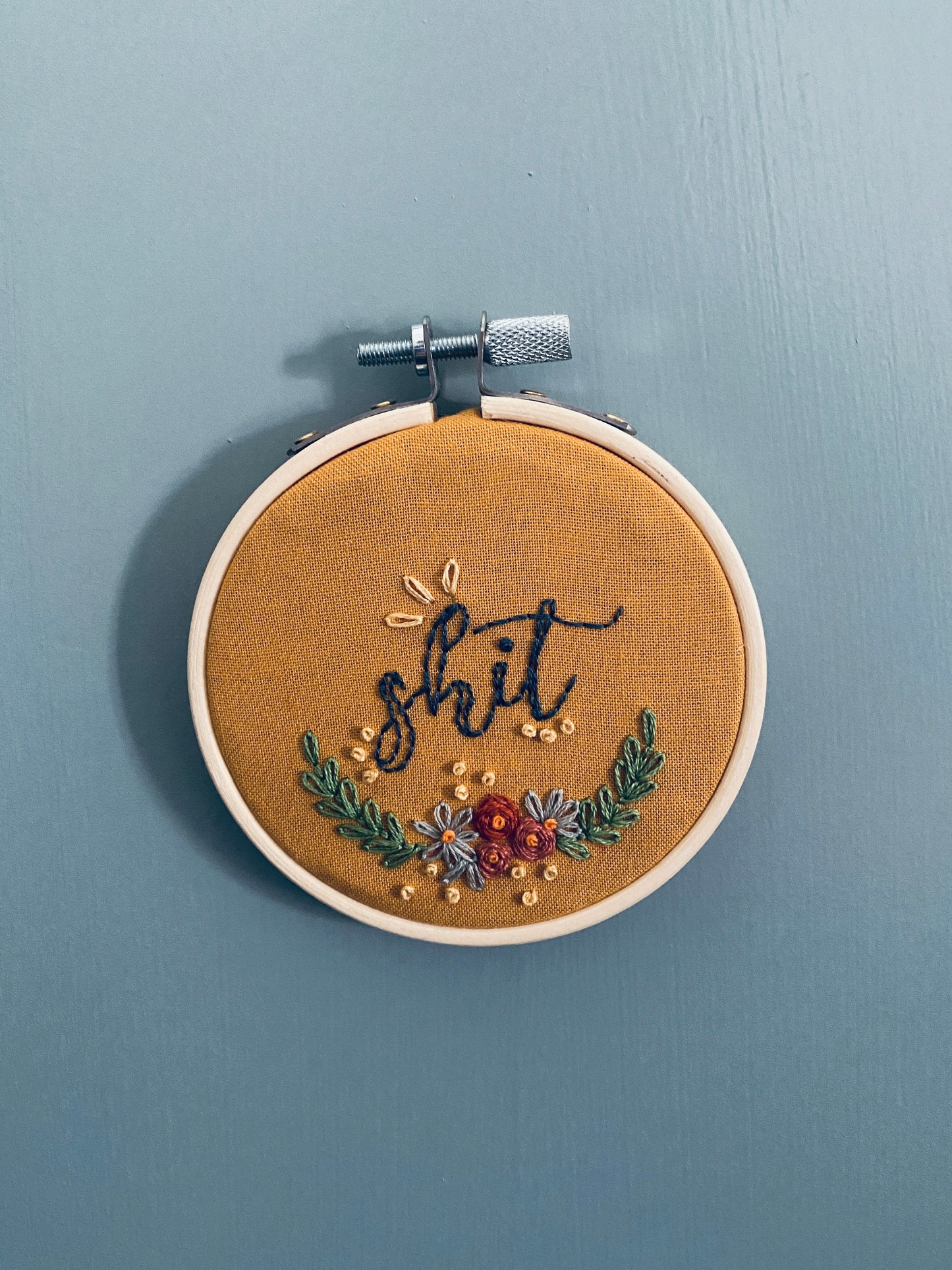 Curse Word Embroidery - Video Guide