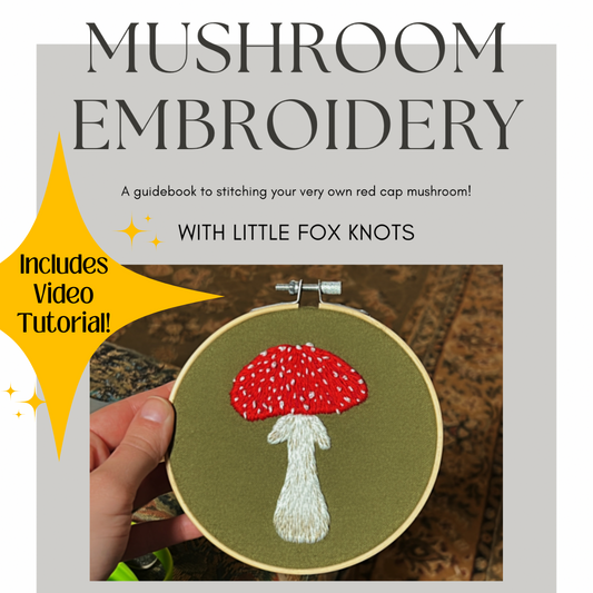 Mushroom Digital Pattern and Guide