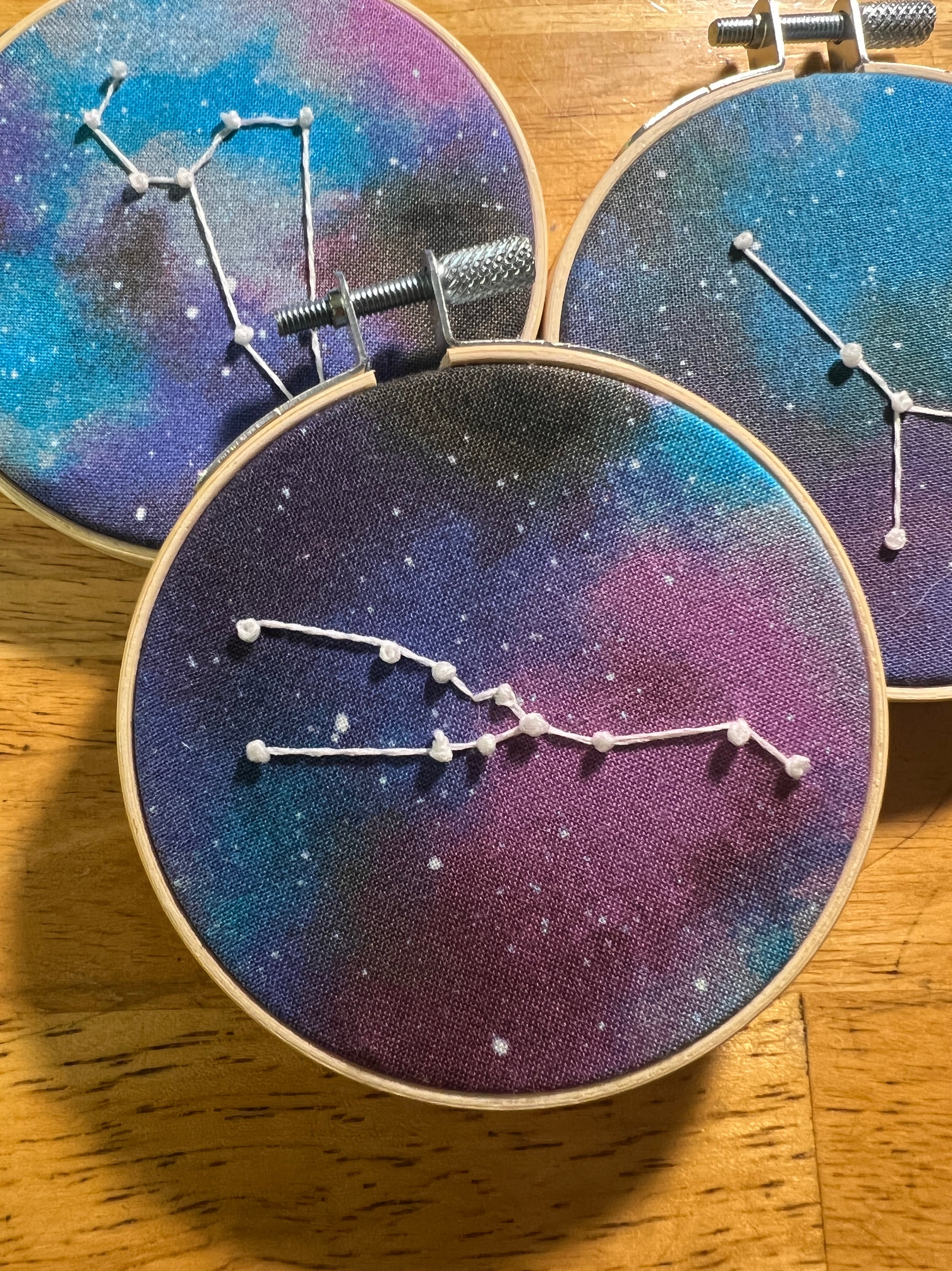 This Zodiac Embroidery Lights Up - Make