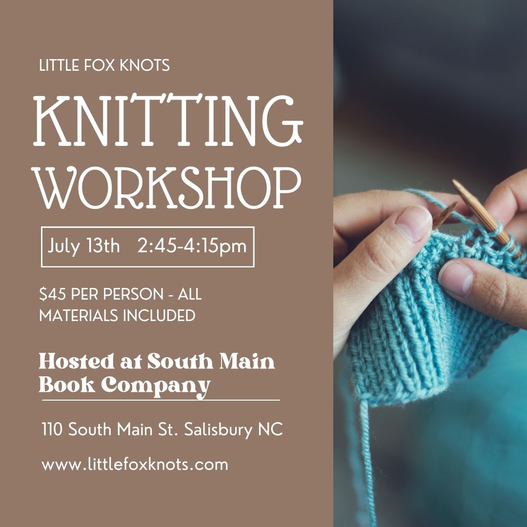 INTRO TO KNITTING - 7/13/25